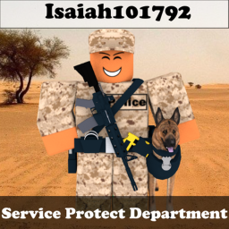 Service Protect Department Dog (Police only)