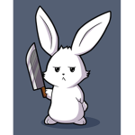 RABBITS UNITED AND CARROTS