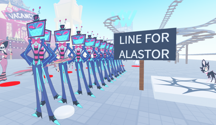 Hazbin Hotel Cart Ride screenshot 3