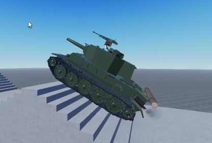 Multicrew Tank Physics Testing Simulator