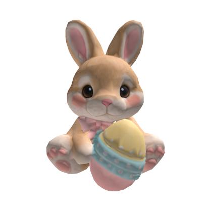 Cute Easter BunnyRight Shoulder Plushie thumbnail