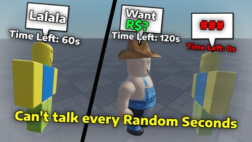 [NEW] Cant Talk Every Random Second