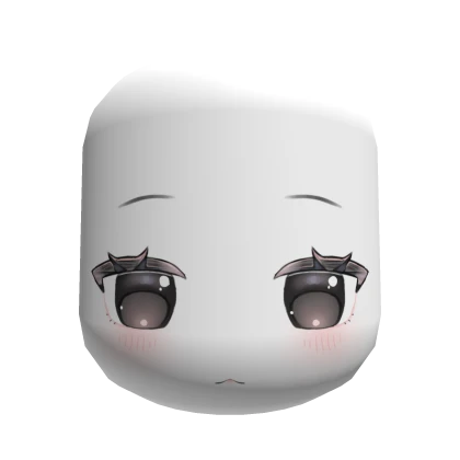 ♡LICOLOLY♡ happy kawaii chibi cutecore anime girl face | Roblox Item