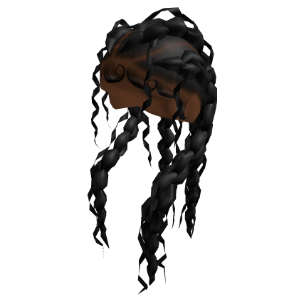 Goddess Braids [Black] Roblox item