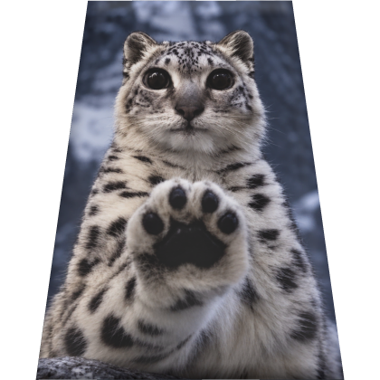 Cute Meme Snep Snow Leopard