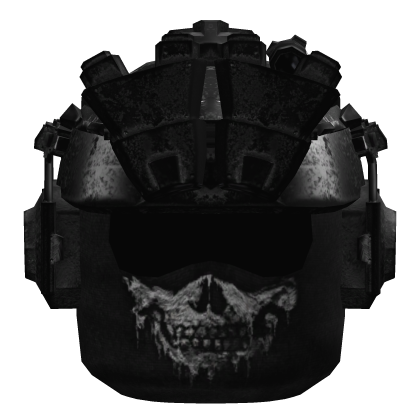 Black Tactical Helmet