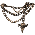 Desert Dragon Bone Kurapika Hanging Neck Chain