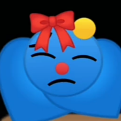 Emoji cat blue Roblox decal