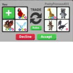 Adopt me Trading rich server