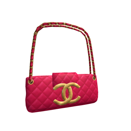 luxury Chanel purse in pink