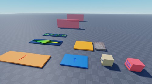 [SAMPLE] Obby - Lava, Jump, rainbow, MoveTube etc