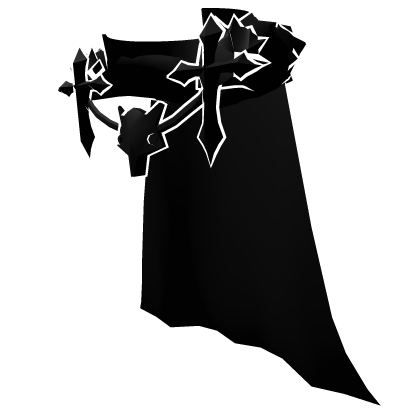 Cartoony White Void Cape