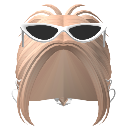 Y2K Clipped Up Bun (Blonde) Roblox item