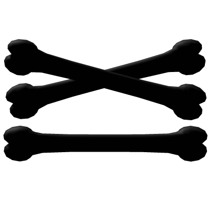 Black Bone Hair Clip 