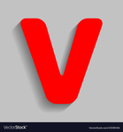 V Red Logo