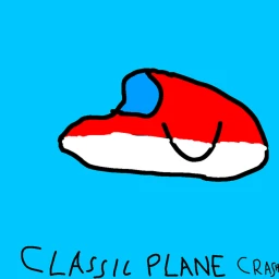 Classic Plane Crash icon