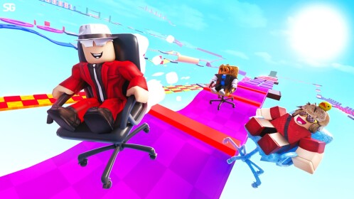 Obby But You're on a Chair 🪑