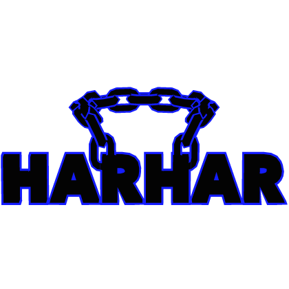 Cartoony Blue Harhar Chain Roblox item
