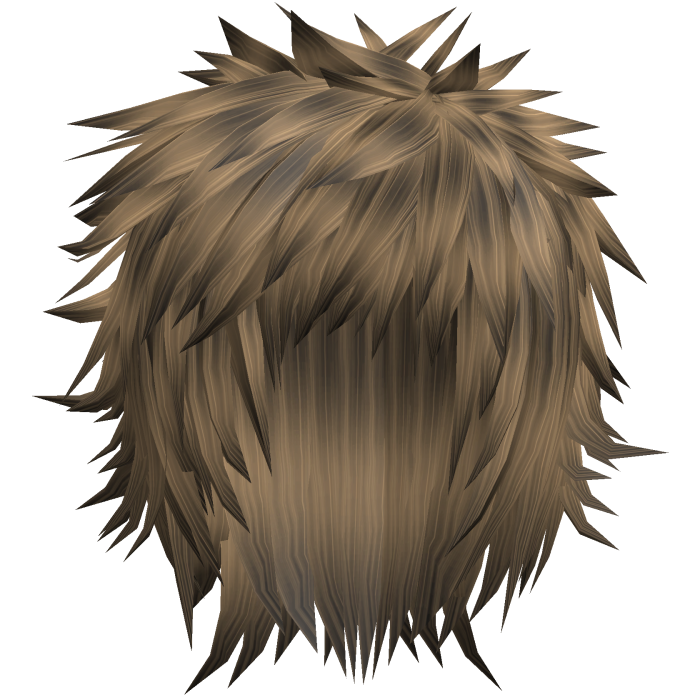 Long Blonde Messy Emo Anime Gothic Boy Hair