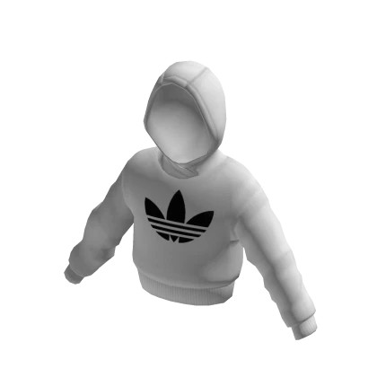 Adidas hoodie crop top roblox clearance