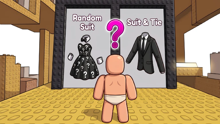 あなたはむしろく：RNGの服装タワー 🎲