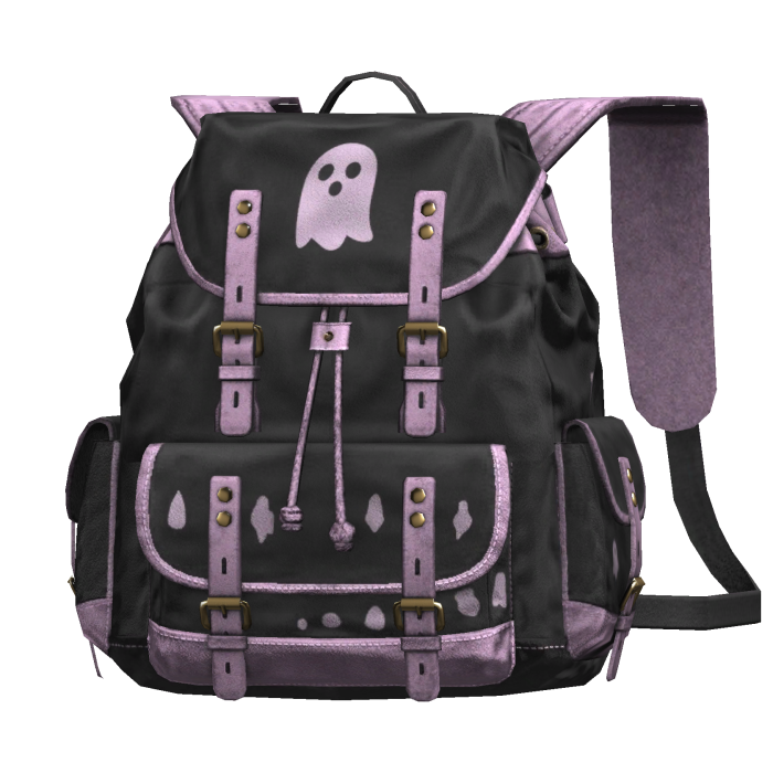 Ghost Halloween Vintage Backpack