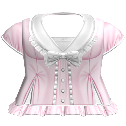 Gothic Princess Doll Ribbon Dress In Pink Roblox item