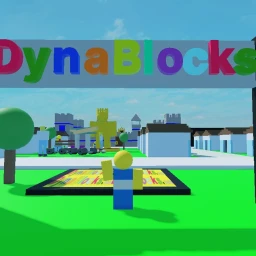The cool awesome DYNABLOCKS HANGOUT  icon