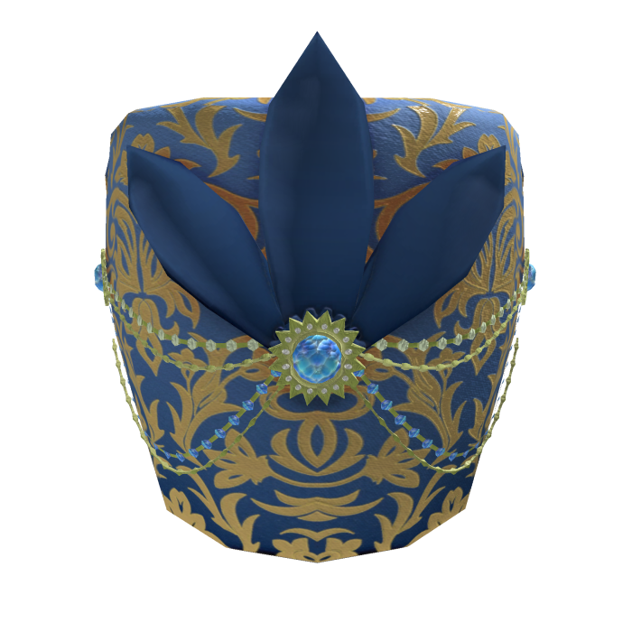 Midnight Grand Vizier Kavuk ✦ Royal Ottoman Turban