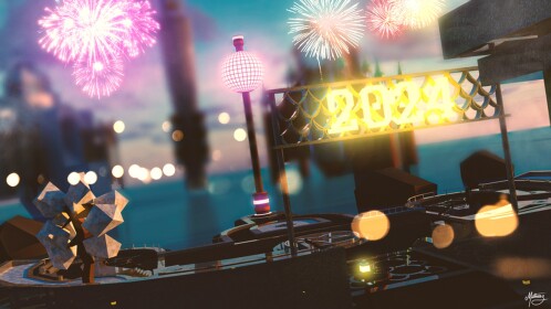 🎆 New Years Countdown 2024
