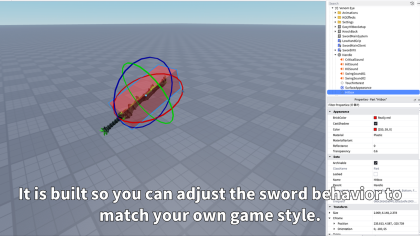Sword System Customization Pack - DemonSword 10Set preview 3