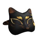 Golden Kitsune Mask - Side