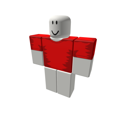 Red t shirt roblox on sale