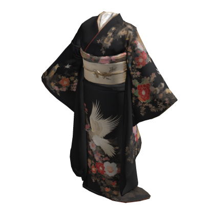 Golden Crane Kimono [PBR]