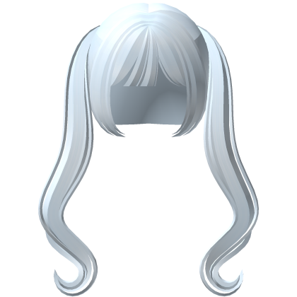 sweetest princess pigtails in blue Roblox item