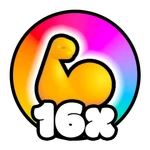 16X STRENGTH!