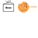 Bean cookie