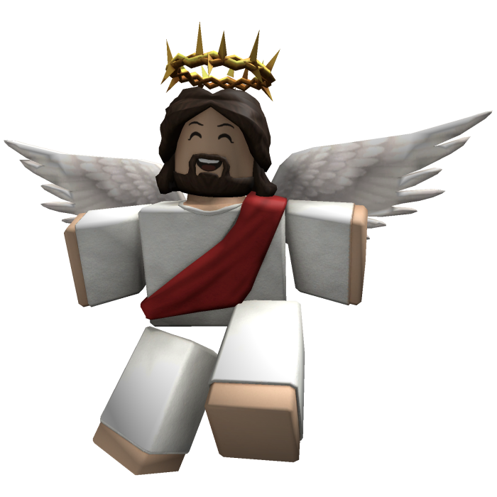 Jesus Happy Angel Swinging Buddy