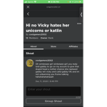 Hi no Vicky hates her unicorns or katlin