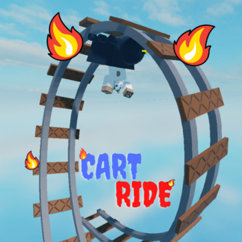 Cart ride upside down!