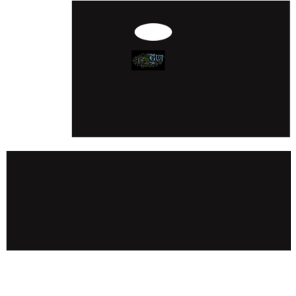 Black Hoodie GUI Roblox decal