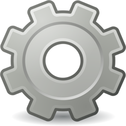Settings icon Roblox decal