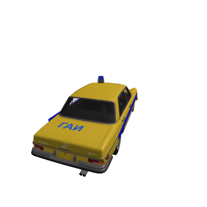 SOVIET POLICE CAR