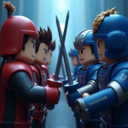 Red Vs Blue Team Fight (New Release) icon