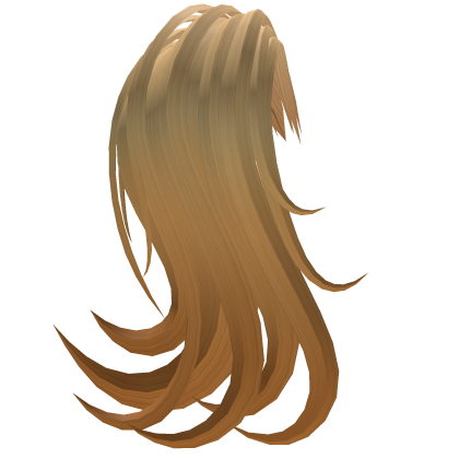 Blonde Right Side Ponytail Extension Roblox item