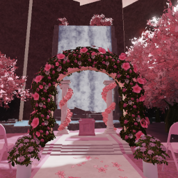 Pink Blossom Wedding icon