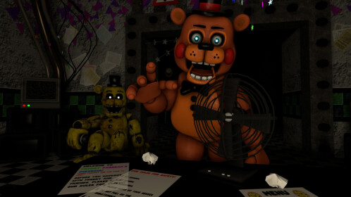 🐻 مصعد FNAF 🎤