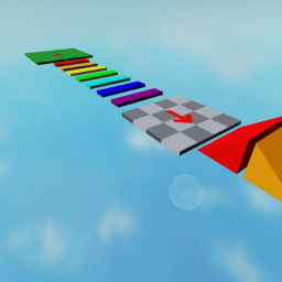 Easy Obby for FREE ADMIN 🌈
