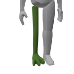Meme Frog - Right Leg