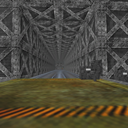 Area 51 / FEAR base with working car and elevator